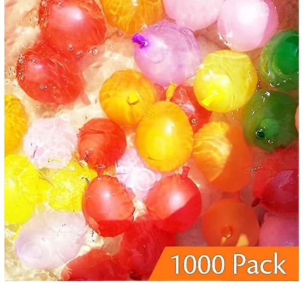 1000 stk. vandballoner, hurtigfyldende vandbomber