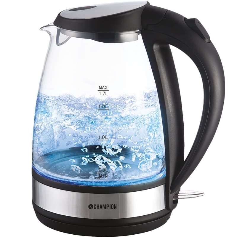Vattenkokare Glas 1,7L
