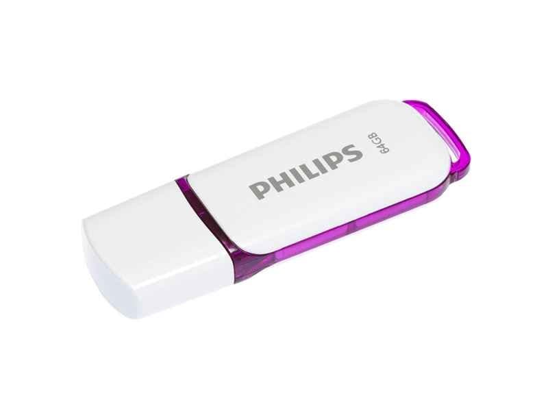 Philips USB 2.0 64 GB Snow Edition Purple FM64FD70B / 10