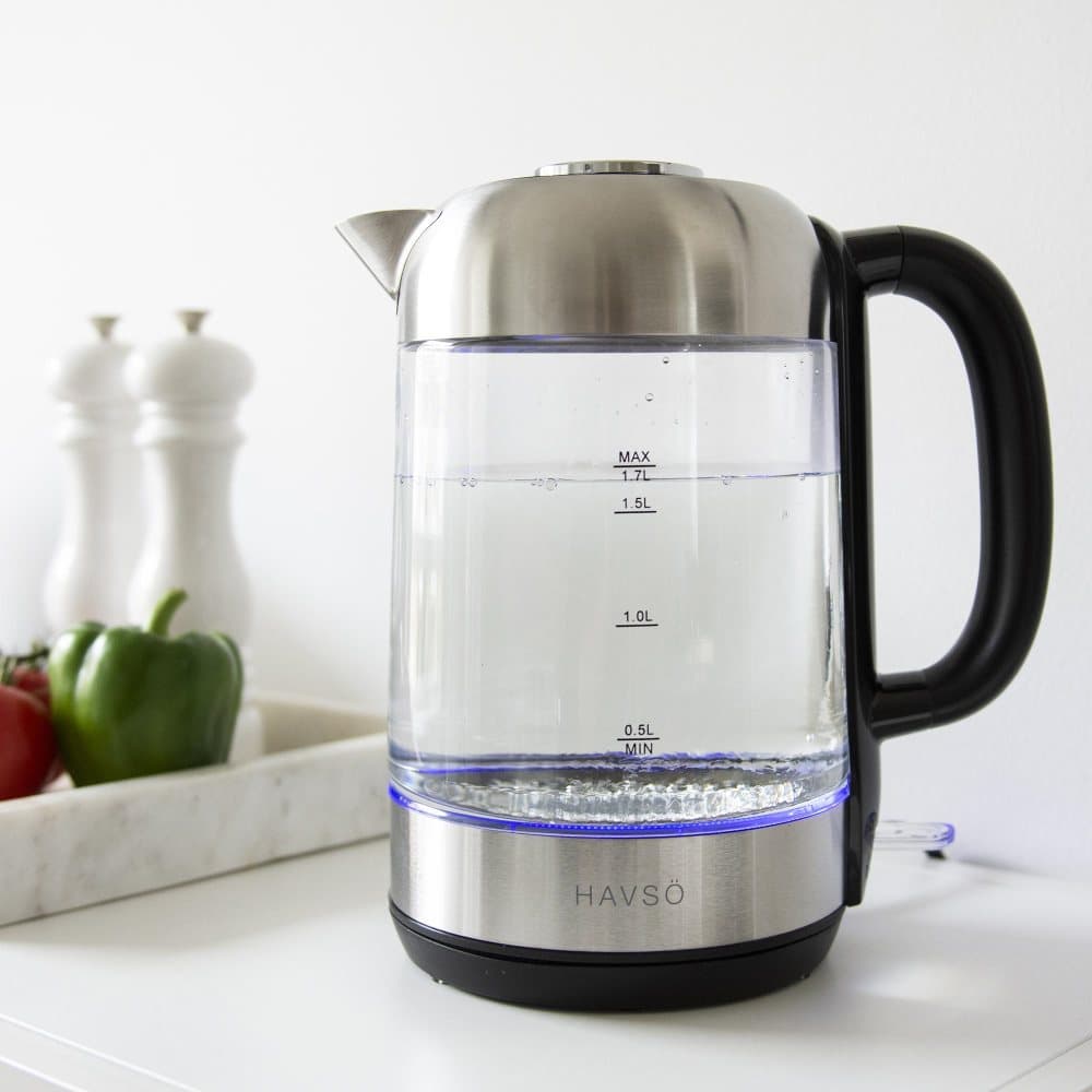 Havsö JACOB 4.0 Vattenkokare 1,7L Glas/RF
