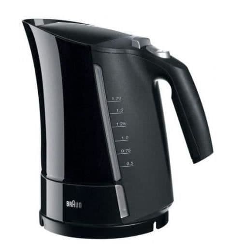 BRAUN WK500BK Multiquick 5 Elektrisk vattenkokare - 1,6 L - Svart