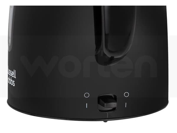 RUSSELL HOBBS 22591-70 - Textures Plus vattenkokare - 1,7L - 2400 W - Svart