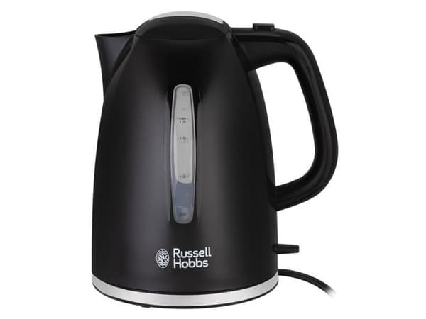 RUSSELL HOBBS 22591-70 - Textures Plus vattenkokare - 1,7L - 2400 W - Svart