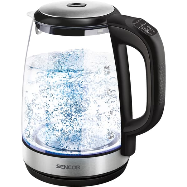 SENCOR Vattenkokare 2 Liter med Temperaturkontroll