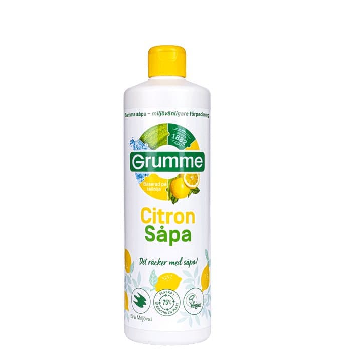 Grumme Såpa Citron, 750 ml
