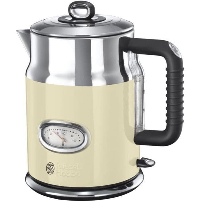 RUSSELL HOBBS 21670-70 - Retro vattenkokare - 1,7 L - 2400 W - grädde
