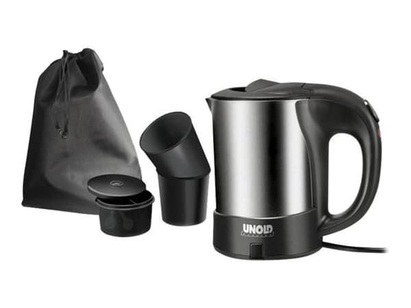 UNOLD 18575 - Kjele - 0.5 liter - 1 kW - rustfritt stål / svart