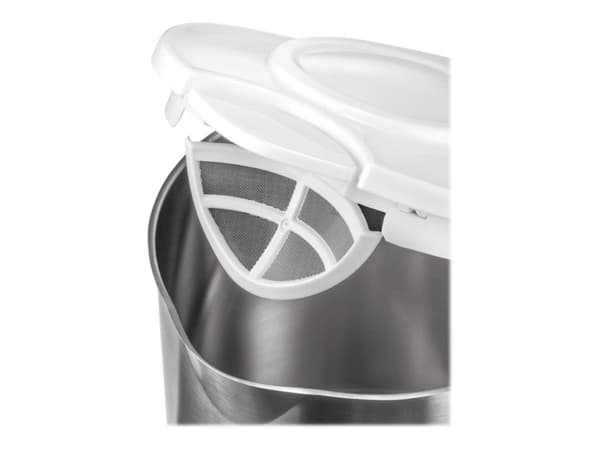 UNOLD BLITZKOCHER 18010 - Kjele - 1.5 liter - 2.2 kW - rustfritt stål / hvit