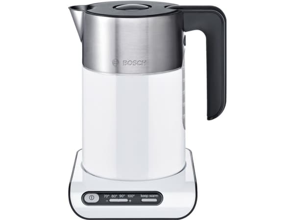 Bosch Styline TWK8611P - Kjele - 1.5 liter - 2.4 kW - hvit / rustfritt stål