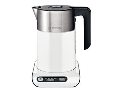 Bosch Styline TWK8611P - Kjele - 1.5 liter - 2.4 kW - hvit / rustfritt stål