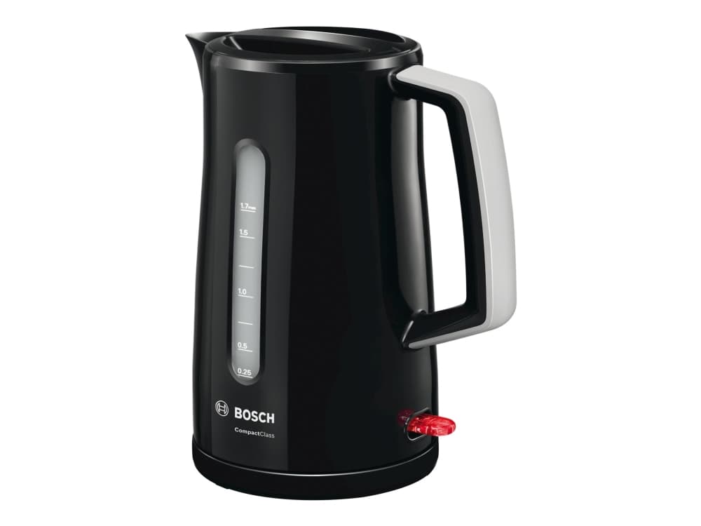 Bosch TWK3A013 vattenkokare 1,7 l 2400 W Svart