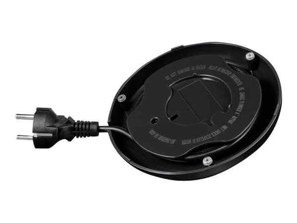 Unold 18015, 1,5 L, 2200 W, Musta, Ruostumaton teräs, Muovi, Veden tason ilmaisin, Johdoton