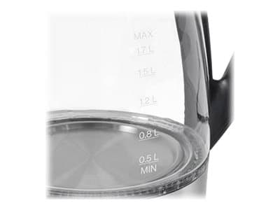 Clatronic WKS 3744 G - Vattenkokare - 1.7 liter - 2.2 kW