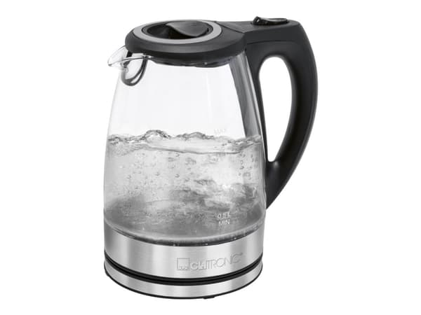 Clatronic WKS 3744 G - Vattenkokare - 1.7 liter - 2.2 kW