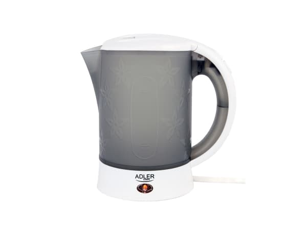 Adler AD 1268, 0,6 l, 600 W, Grå, Plast, Vattennivå indikator