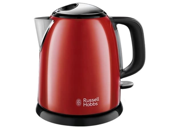 Russell Hobbs Colours Plus 24992-70 - Kjele - 1 liter - 2.4 kW - intense flaming red/shiny stainless steel/matt black