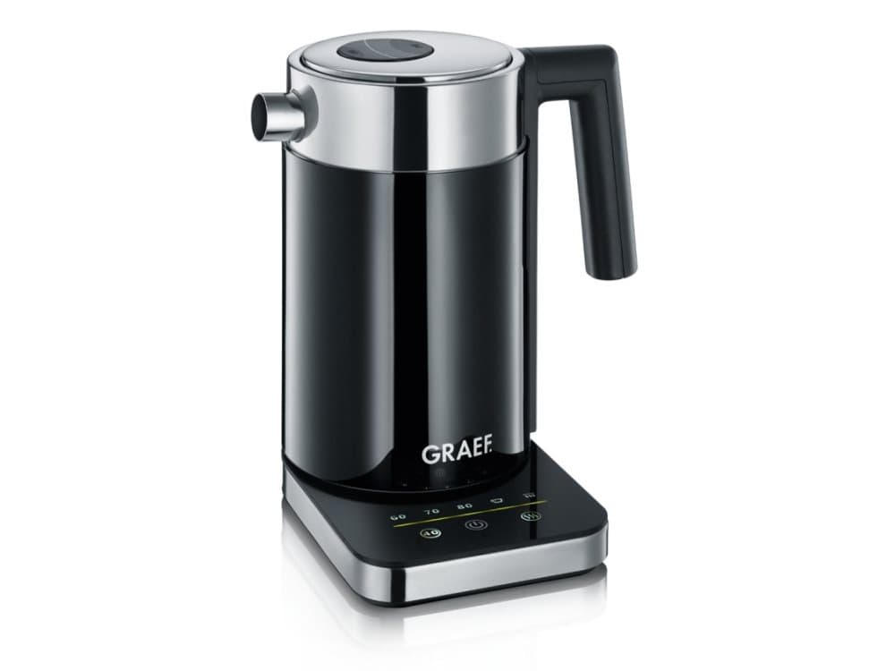 Graef WK 502 - Vattenkokare - 1 liter - 2 kW - svart
