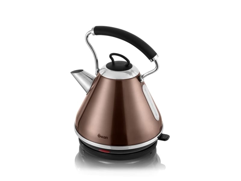 Swan SK34010COPN - Vattenkokare - 1.7 liter - 3 kW - koppar