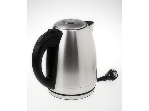 Adler AD1223, 1,7 l, 2000 W, Sort, Rustfritt stål, Rustfritt stål, Vannivåindikator, Trådløs