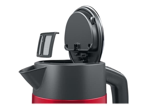 Bosch DesignLine TWK4P434 - Kjele - 1.7 liter - 2.4 kW - rød