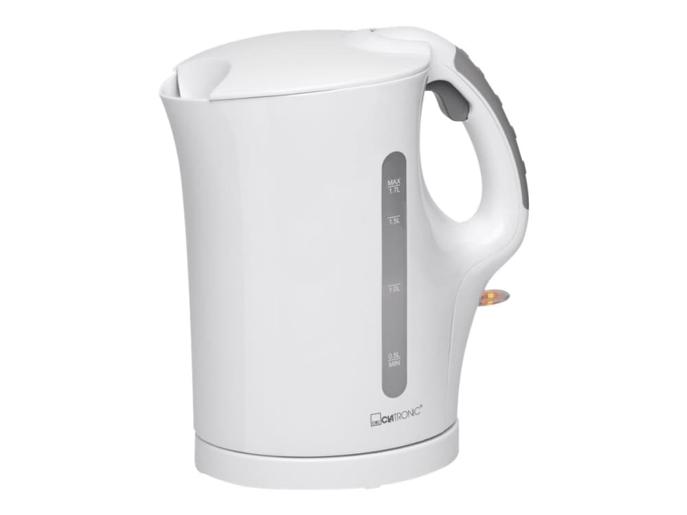Clatronic WK 3445 - Vattenkokare - 1.7 liter - 2.2 kW - vit