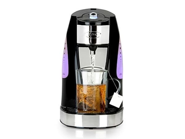 Domo My Tea, 1,5 L, Musta, Ruostumaton teräs, Veden tason ilmaisin