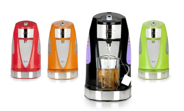 Domo My Tea, 1,5 L, Musta, Ruostumaton teräs, Veden tason ilmaisin