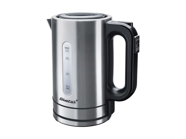 Steba WK 21 INOX, 1,7 l, 2200 W, Rustfritt stål, Plastikk, Rustfritt stål, Justerbar termostat, Vannivåindikator
