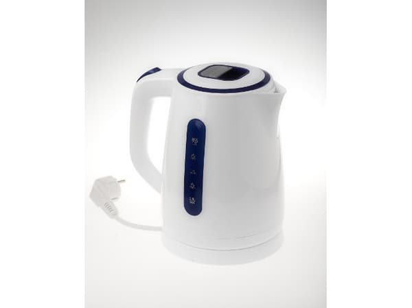 Adler AD 1234, 1,7 L, 2200 W, Sininen, Valkoinen, Veden tason ilmaisin, Suodatus