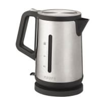 Krups BW 442 D, 1,7 L, 2400 W, Musta, Ruostumaton teräs, Ruostumaton teräs, Veden tason ilmaisin, Johdoton