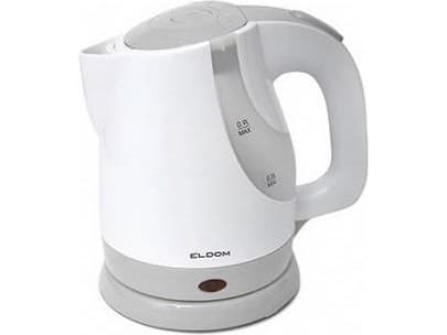 ELDOM C175G, 0,9 l, 1200 W, Grå, Hvit, Plast, Vannivåindikator, Trådløs