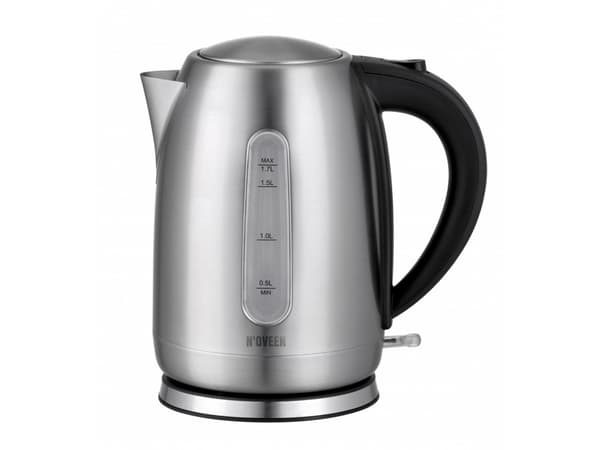Noveen EK1405 1,7l Inox vattenkokare med Strix-knapp