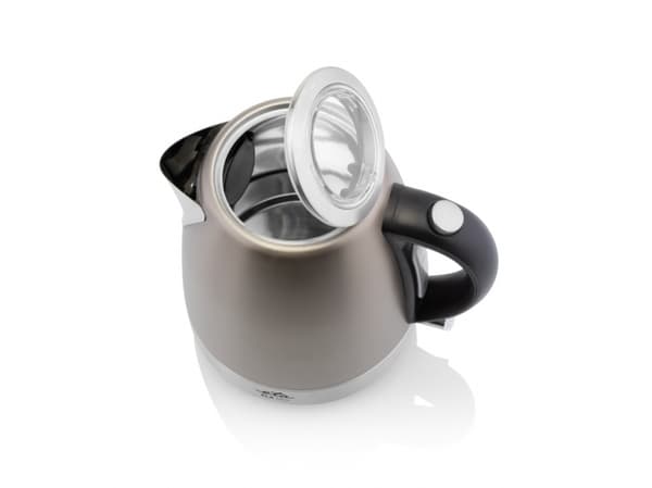 Eta ETA859990040, 1,2 L, 2100 W, Harmaa, Ruostumaton teräs, Veden tason ilmaisin, Suodatus