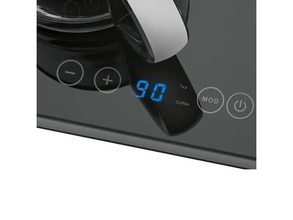 ProfiCook PC-TKS 1056, 1,7 L, Musta, Ruostumaton teräs, Läpinäkyvä, Lasi, Ruostumaton teräs, Veden tason ilmaisin, Pidä lämpimänä-toiminto, Suodatus