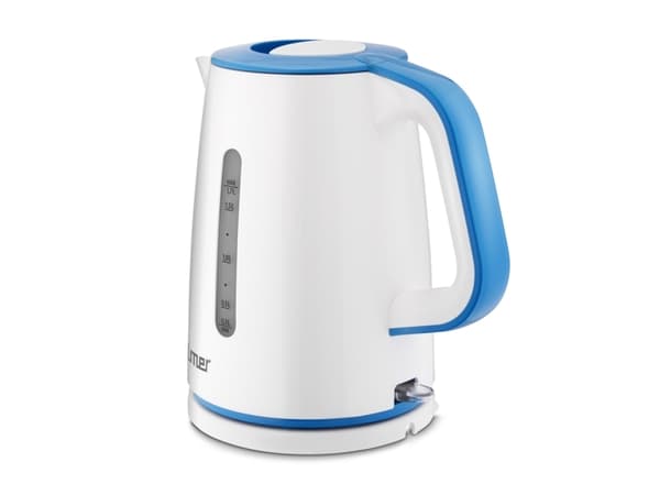 Zelmer ZCK7620B, 1,7 l, 2200 W, Blå, Hvit, Plast, Vannivåindikator, Overopphetingsbeskyttelse
