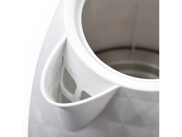 GOTIE GCP-130B, 1,7 L, 2000 W, Valkoinen, Ylikuumenemissuoja, Johdoton, Suodatus