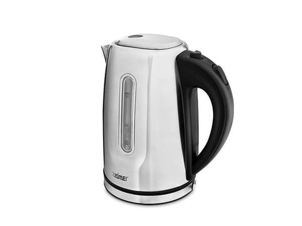 Zelmer ZCK7924, 1,7 l, 2200 W, Rustfritt stål, Rustfritt stål, Justerbar termostat, Vannivåindikator
