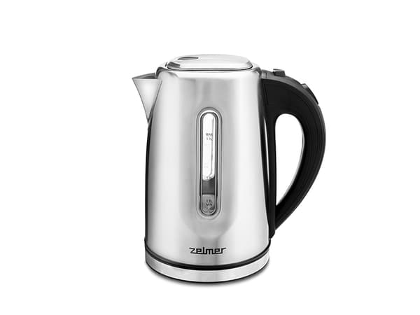 Zelmer ZCK7924, 1,7 l, 2200 W, Rustfritt stål, Rustfritt stål, Justerbar termostat, Vannivåindikator