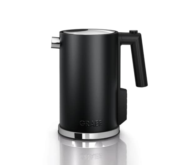 Graef WK 902, 1,2 l, 2015 W, Sort, Rustfritt stål, Rustfritt stål, Vannivåindikator, Overopphetingsbeskyttelse