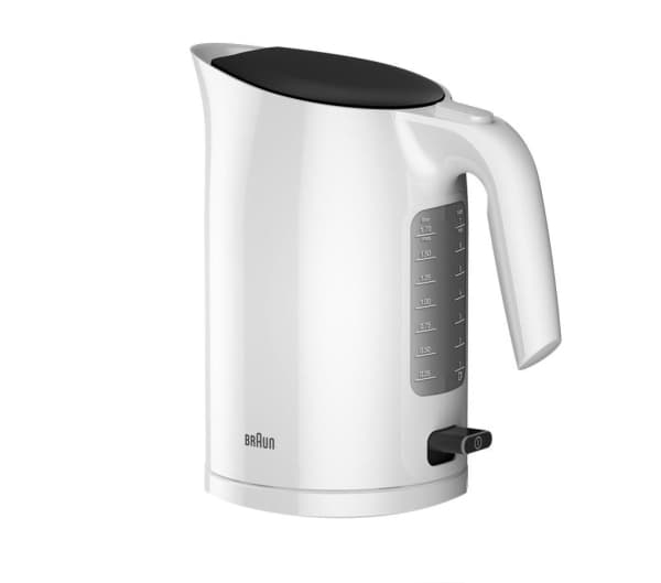 Braun PurEase WK 3100 WH - Vattenkokare - 1.7 liter - 2.2 kW - vit