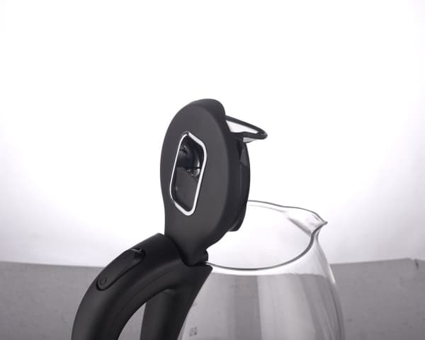 Guzzanti GZ 200, 1,7 l, 2200 W, Svart, Gjennomsiktig, Glass, Plastikk, Vannivåindikator, Overopphetingsbeskyttelse