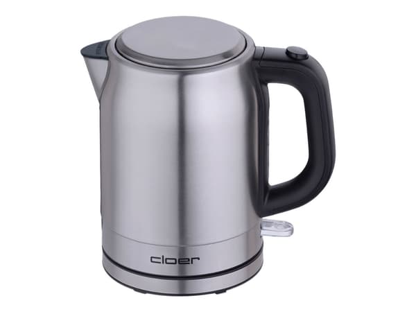 Cloer 4519 - Vattenkokare - 1 liter - 2.2 kW - matt rostfritt stål