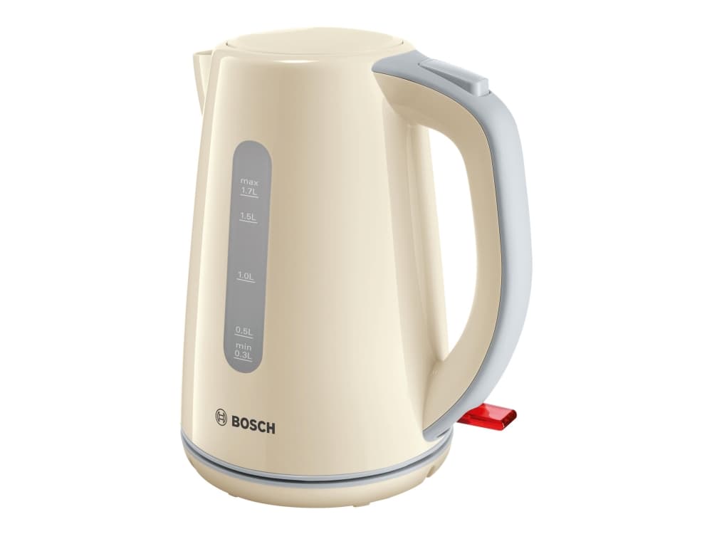Bosch TWK7507 vattenkokare 1,7 l 2200 W Gräddfärgad