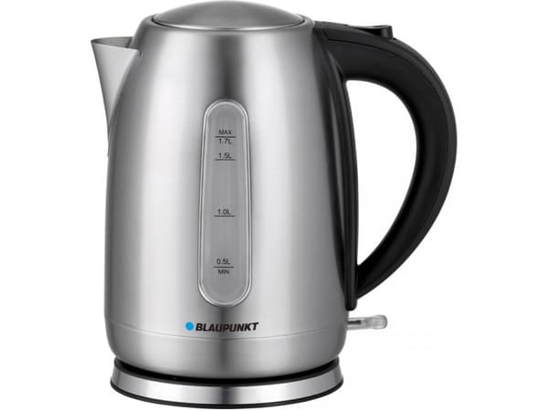 Blaupunkt EKS401, 1,7 l, 2000 W, Sort, Rustfritt stål, Rustfritt stål, Vannivåindikator, Overopphetingsbeskyttelse