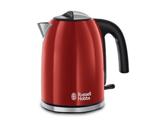 Russell Hobbs Colours Plus 20412-70 - Vattenkokare - 1.7 liter - 2.4 kW - klarröd