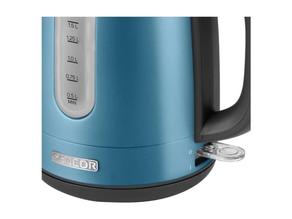 Sencor SWK 1772BL, 1,7 l, 2150 W, Blå, Rustfritt stål, Vannivåindikator, Overopphetingsbeskyttelse