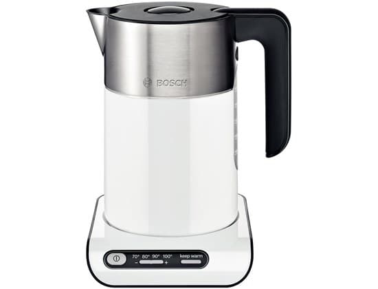 Bosch Styline TWK8611P - Kjele - 1.5 liter - 2.4 kW - hvit / rustfritt stål