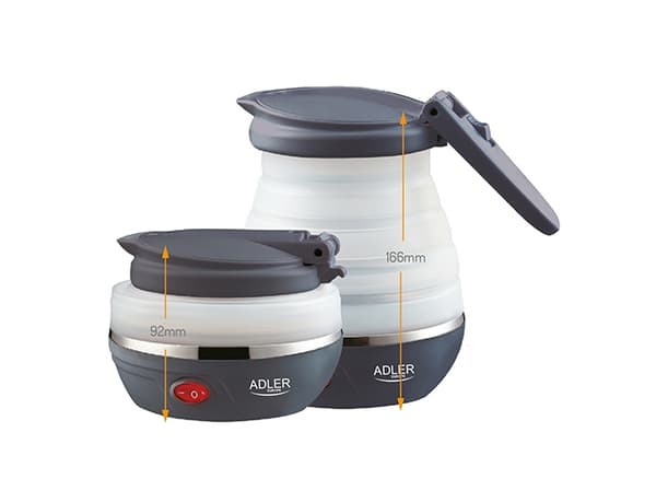 Adler AD 1279, 0,6 l, 750 W, Sort, Hvit, Plast
