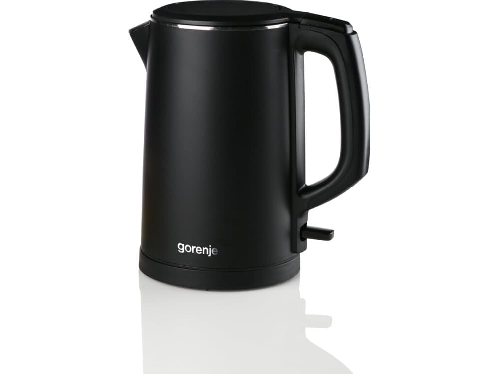 Gorenje Kettle K15DWB Electric, 1800 W, 1.5 L, Plastic, Black, 360° rotational base