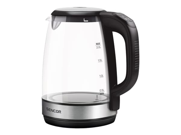 Sencor SWK 2090BK - Vattenkokare - 2 liter - 2.2 kW - svart